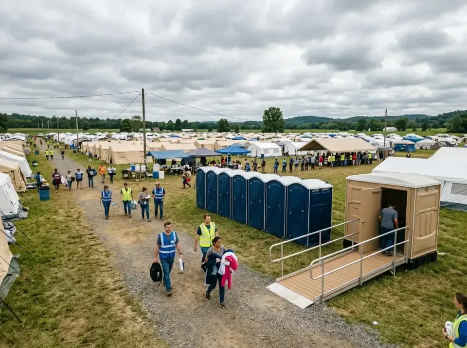 disaster-relief-camp-restrooms-010 — frequently asked questions, Dumpster & Portable Bathrooms Rental in Fairmont, MN